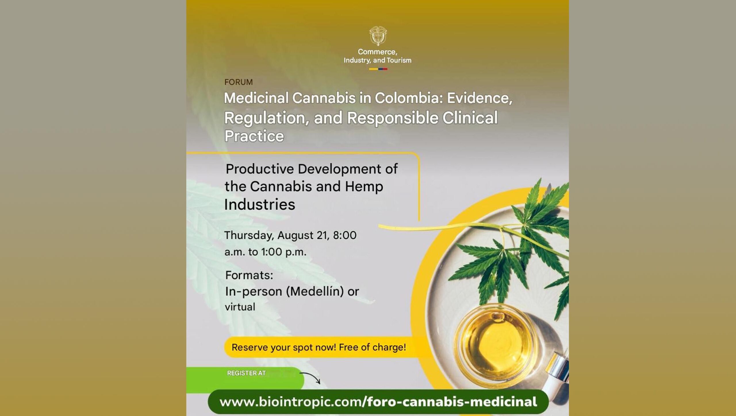 Medicinal Cannabis in Colombia: Evidence, Regulation, and Responsible Clinical Practice