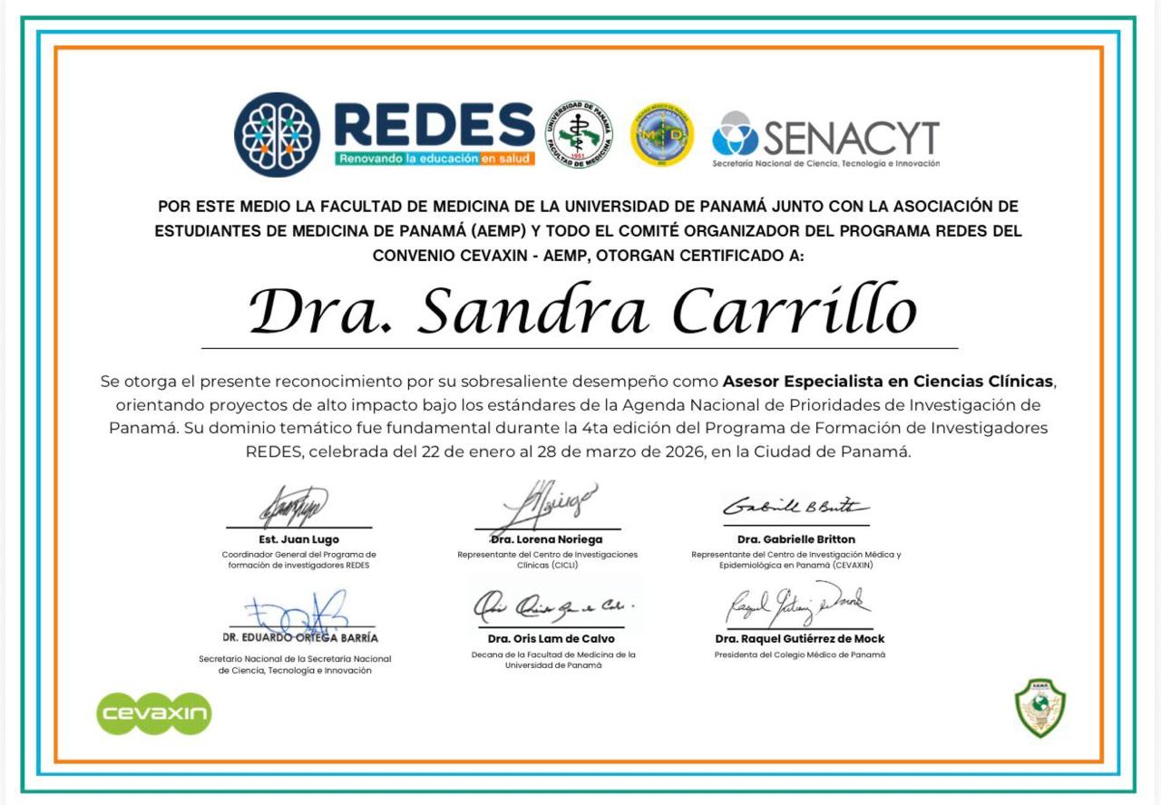 REDES Program Diploma